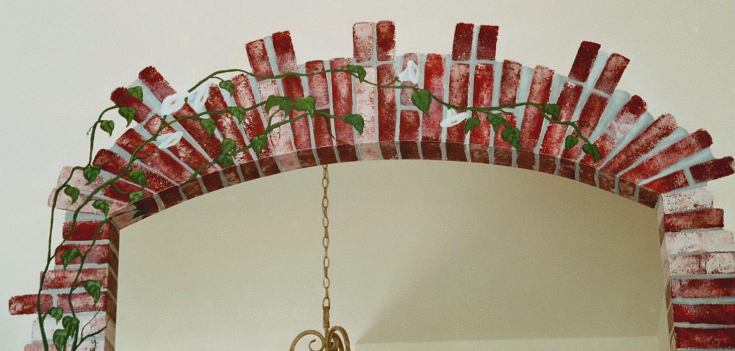Brick Window close-up